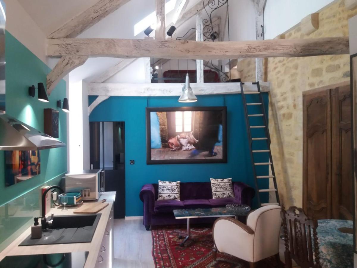 Le Loft De La Salamandre Sarlat Exteriör bild